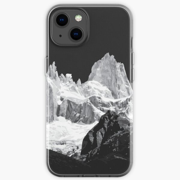 Patagonia Fitzroy Ridge (vectorized) iPhone Soft Case