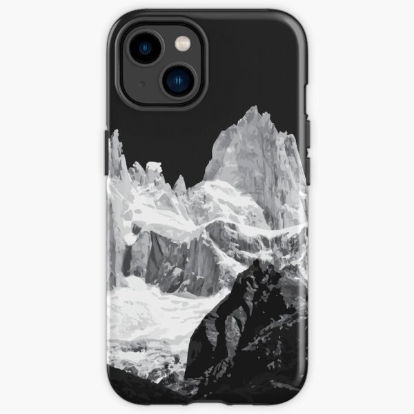 Patagonia Fitzroy Ridge (vektorisiert) iPhone Robuste Hülle