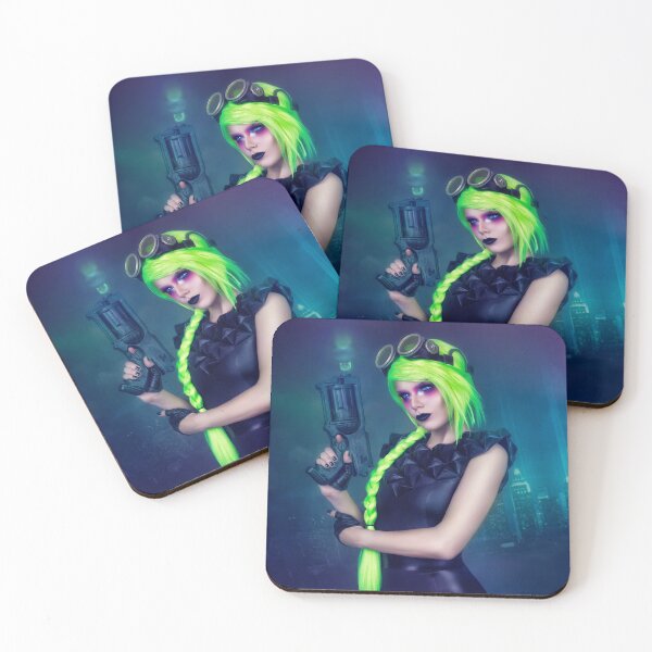Item preview, Sci-fi replicant in futuristic city  designed and sold by Elisanth.