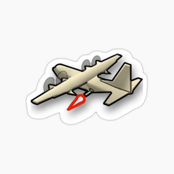 AC-130 kill streak Sticker