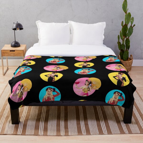 Drag Race Throw Blanket