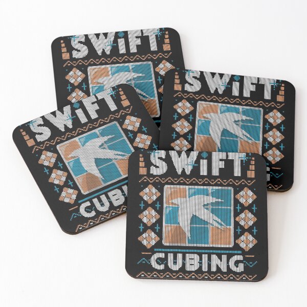 Item preview, Swift Cubing  - Speed Cubing Puzzle Christmas Ugly Sweater designed and sold by swiftcubing.