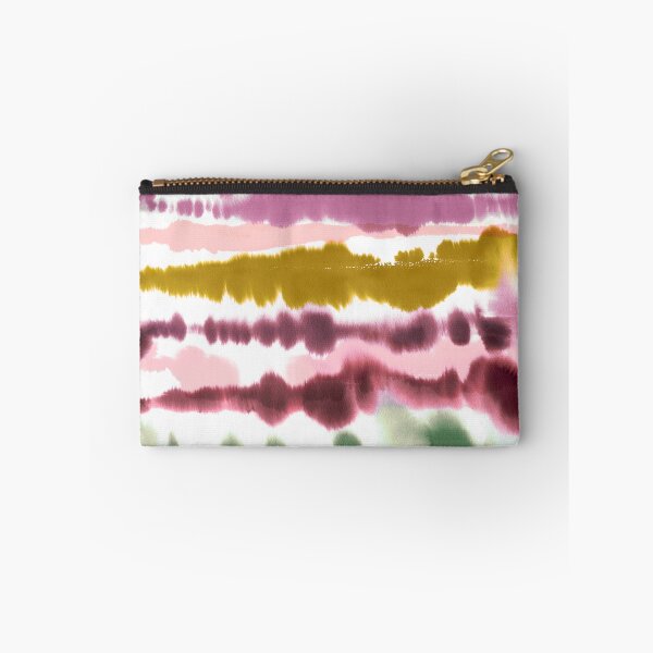 Item preview, Soft Nautical Watercolor Lines Ochre Purple designed and sold by ninoladesign.