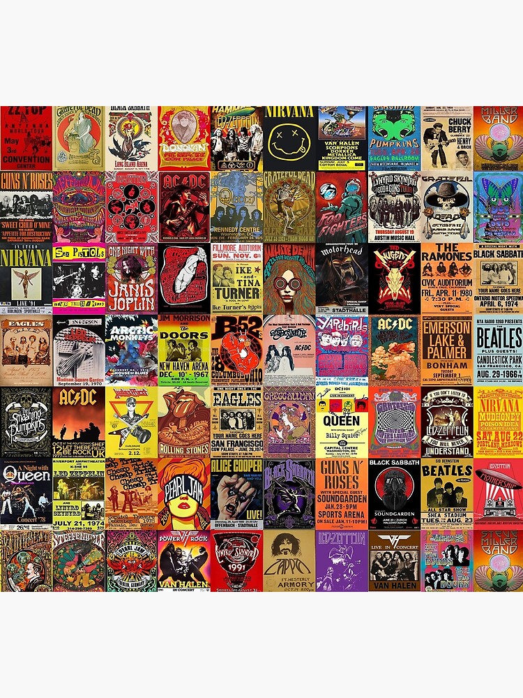 Rock Band Posters by Montage-Madness