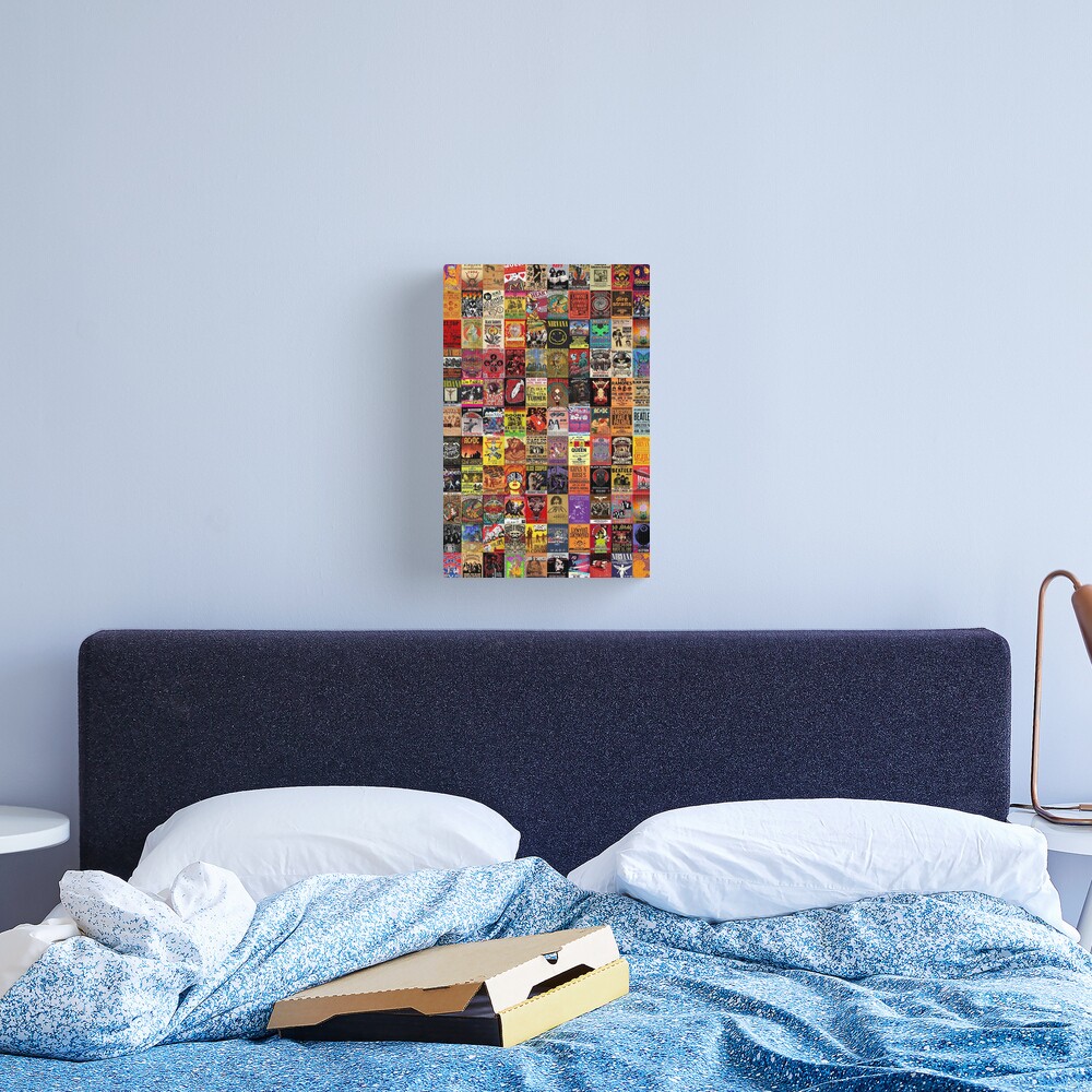 Rock Band Posters Canvas Print