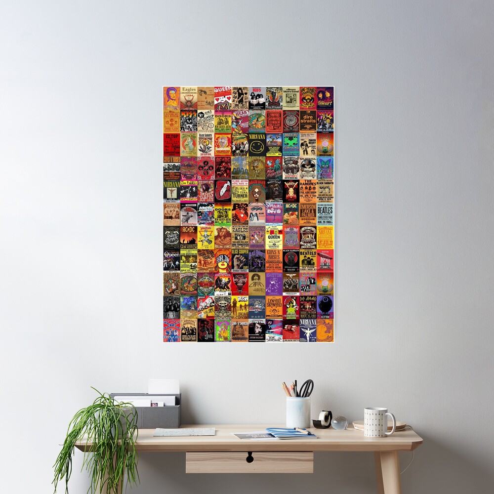 Rock Band Posters Poster