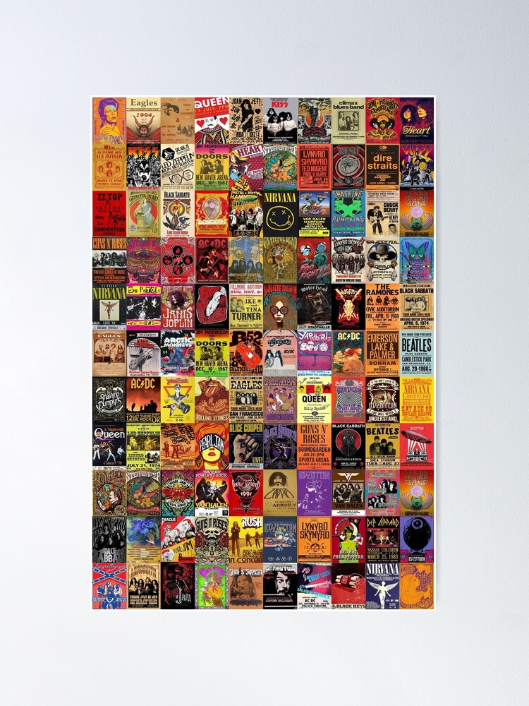 Alternate view of Rock Band Posters Poster