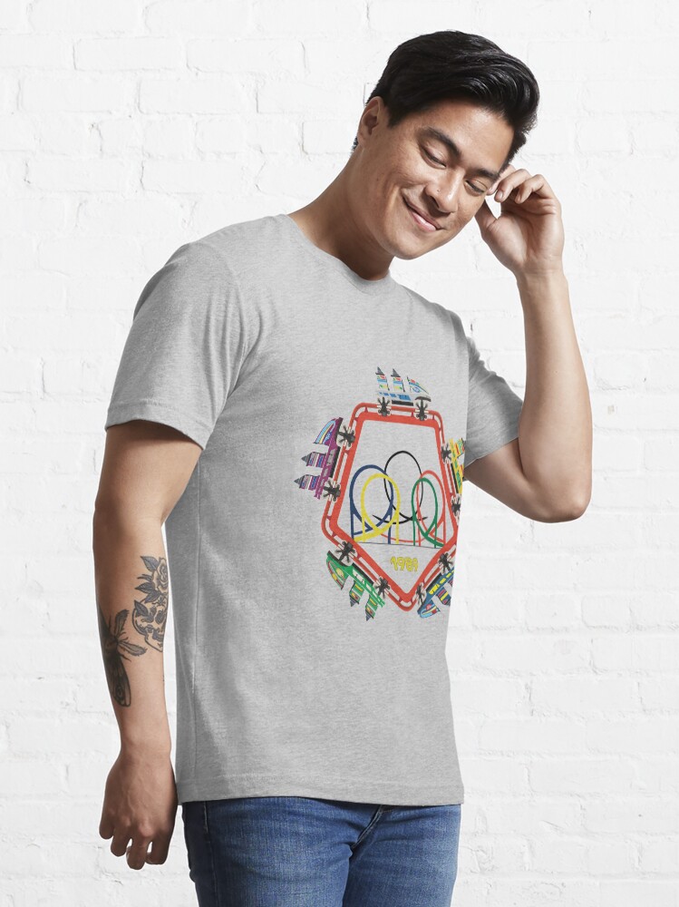 Alternate view of Olympia Looping 5 Coaster Car Design Essential T-Shirt