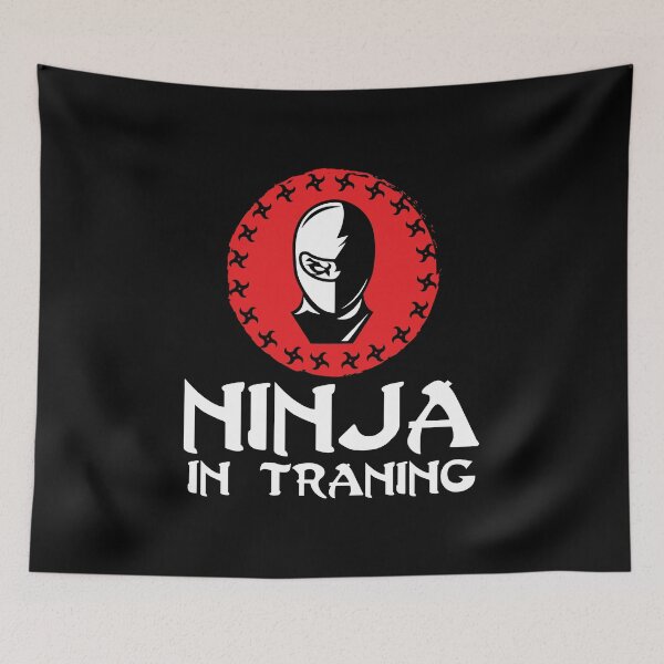Item preview, Ninja In Training Warrior Fighter Gift Idea designed and sold by haselshirt.