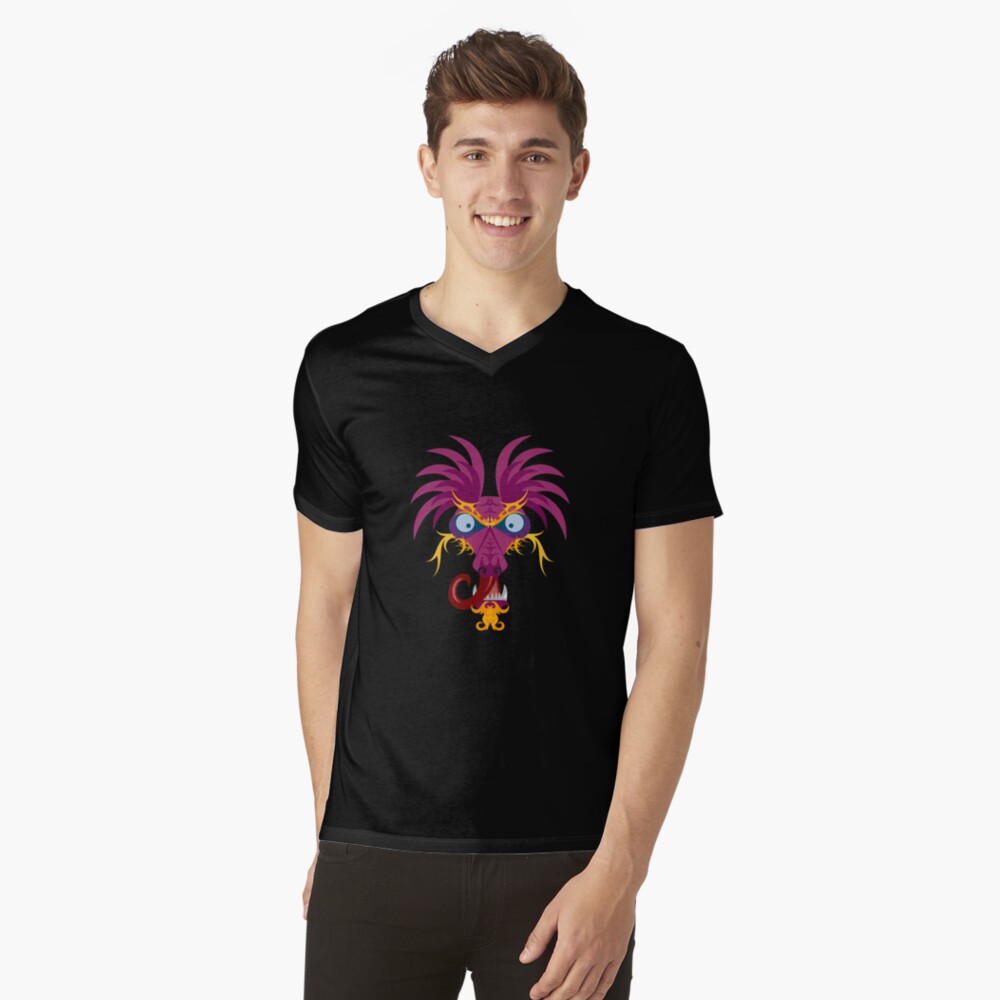 Item preview, V-Neck T-Shirt designed and sold by bzyrq.