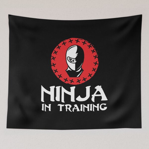Item preview, Ninja In Training Warrior Fighter Gift Idea designed and sold by haselshirt.