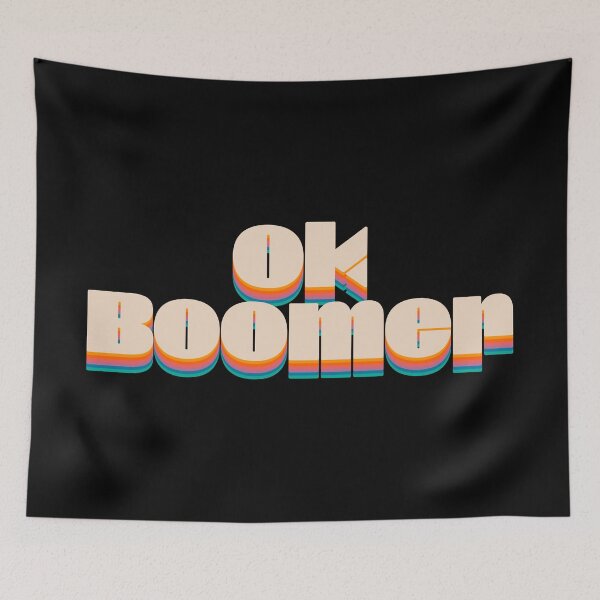 Item preview, Ok Boomer Retro Dynamite Type Design designed and sold by danielliamgill.