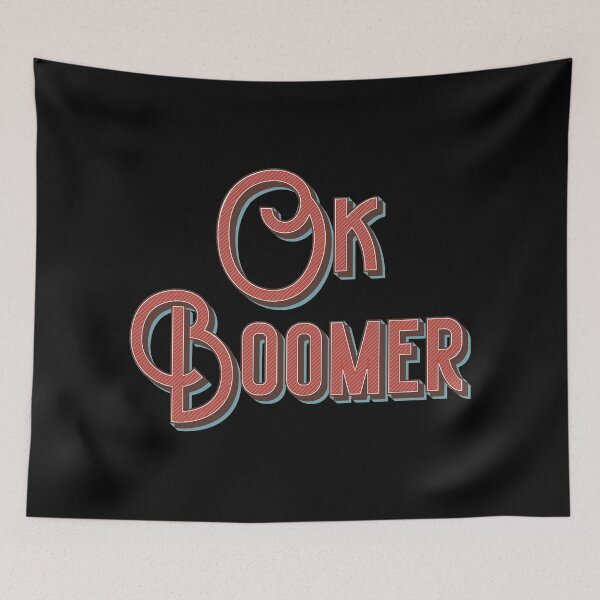 Item preview, Ok Boomer Retro Circus Type Design designed and sold by danielliamgill.