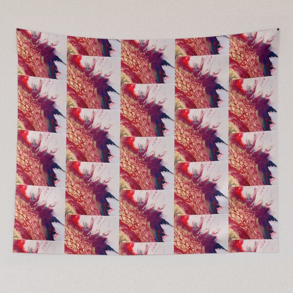 Item preview, Red, White, Purple, Gold, Blue Kiss Pour designed and sold by Jenea71.