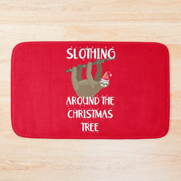 Item preview, Slothing around the Christmas tree designed and sold by TheMightySnail.