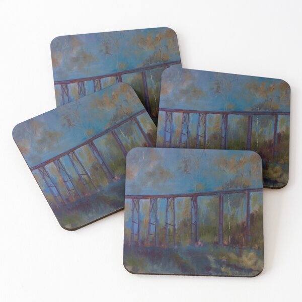 Item preview, Historic Trestle Bridge at Pyalong VIC designed and sold by Margaret Watkins.