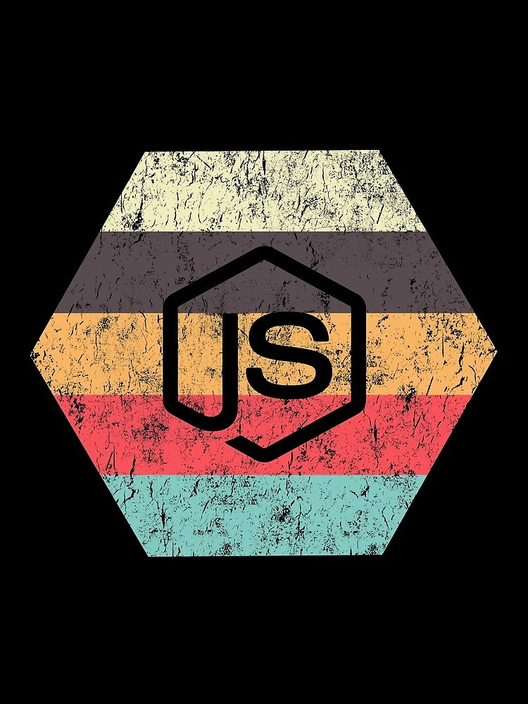 Thumbnail 4 of 4, Graphic T-Shirt, NodeJS JavaScript designed and sold by vladocar.