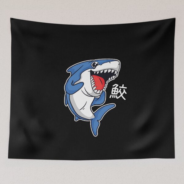 Item preview, Cute Kawaii Shark designed and sold by designeclipse.