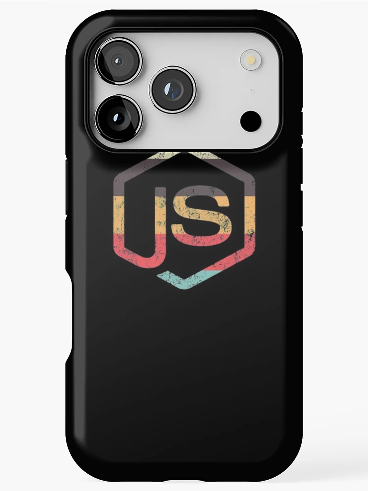 Thumbnail 1 of 4, iPhone Case, Vintage NodeJS JavaScript designed and sold by vladocar.