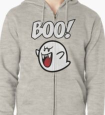BOO Mario Ghost Zipped Hoodie