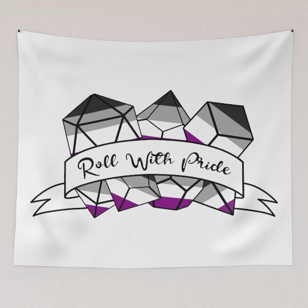 Item preview, Roll With Pride - Asexual designed and sold by child-star.