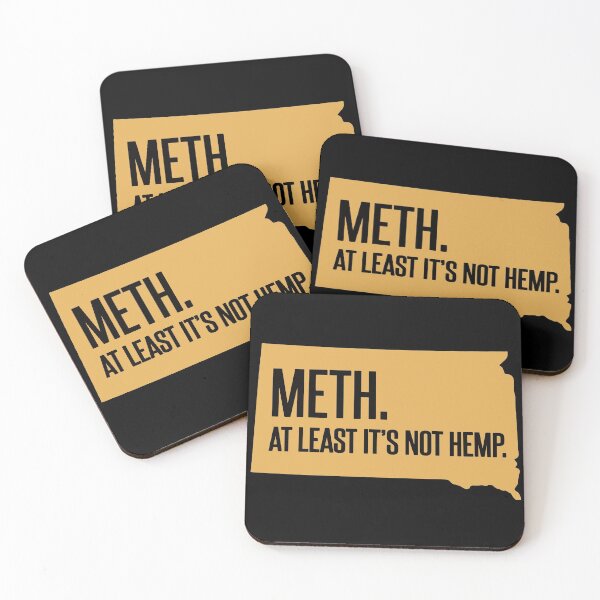 Artikelvorschau, Meth. Zumindest ist es kein Hanf. South Dakota Slogan entworfen und verkauft von PunnyApparel.