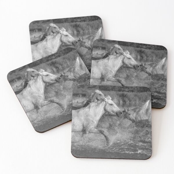 Item preview, Wild Horses Photo Print designed and sold by urbanathena.