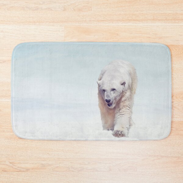 Item preview, Large Polar bear walking on snow designed and sold by svetlanna.
