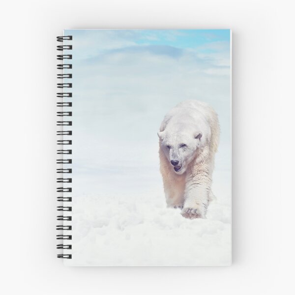 Item preview, Large Polar bear walking on snow designed and sold by svetlanna.