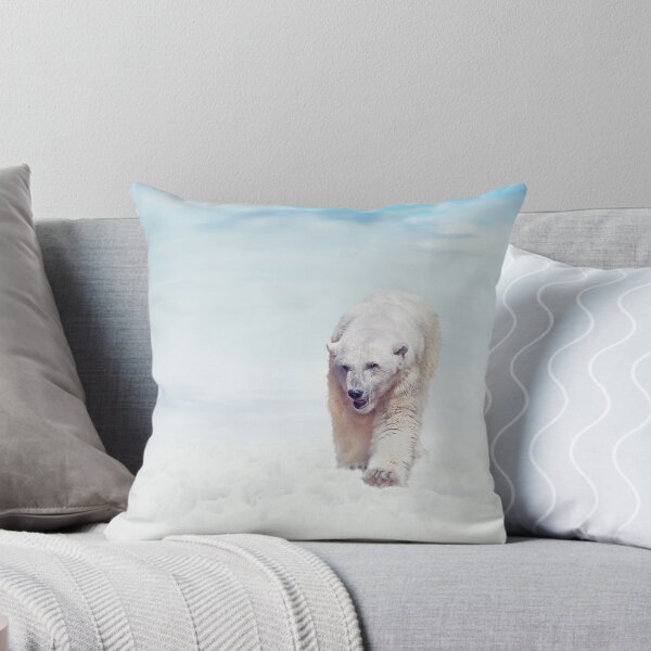 Item preview, Large Polar bear walking on snow designed and sold by svetlanna.