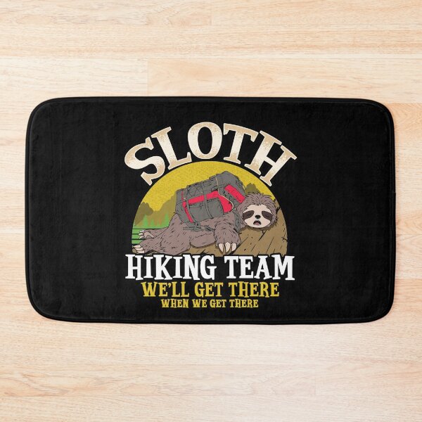 Item preview, Sloth Hiking Team designed and sold by designeclipse.