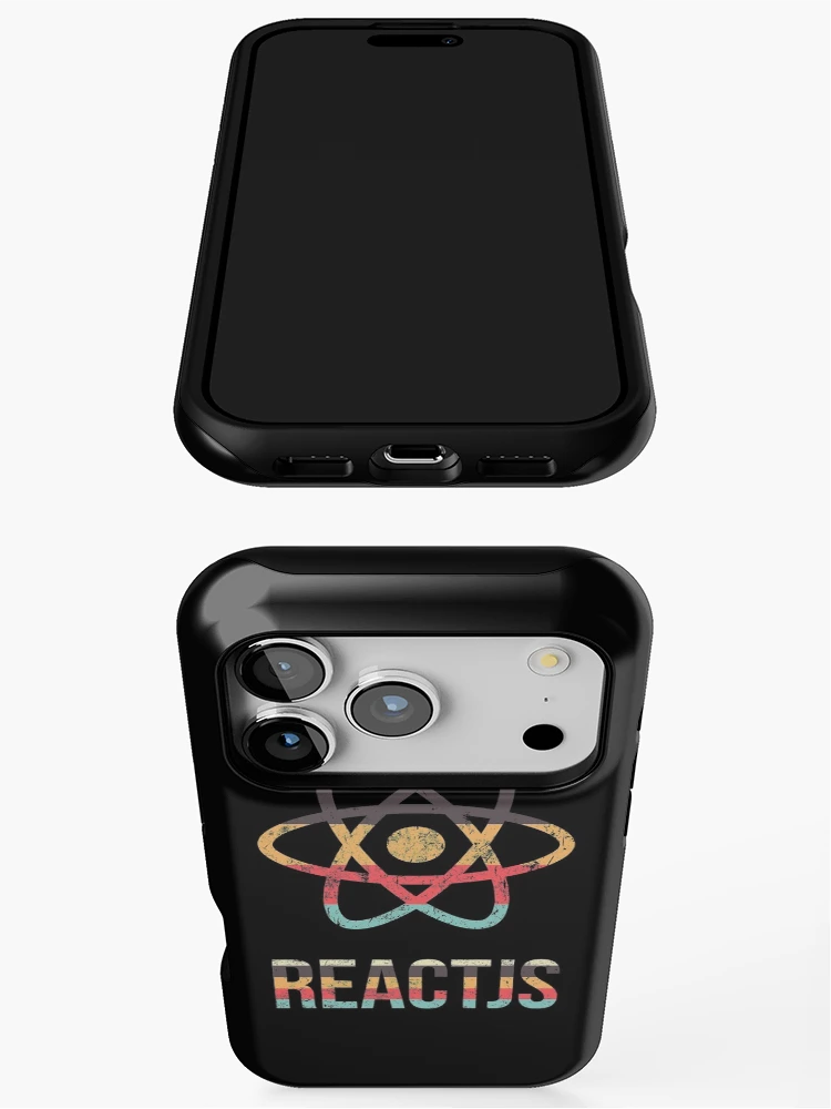 Imagen 3 de 4, Funda de iPhone con la obra JavaScript ReactJS Framework, diseñada y vendida por vladocar.