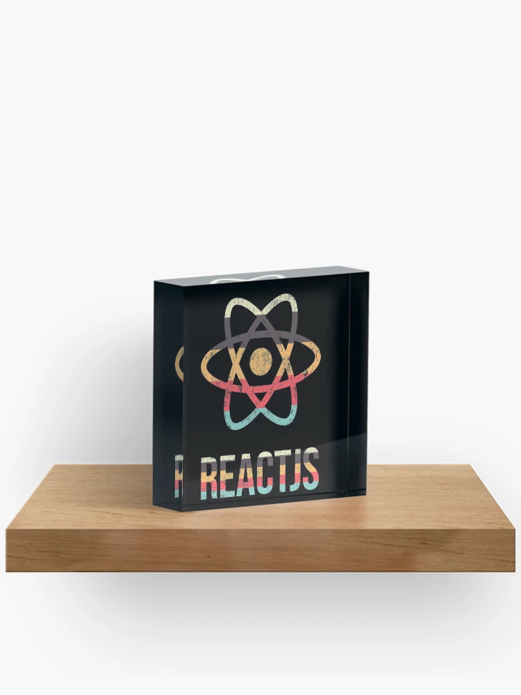 Thumbnail 2 von 5, Acrylblock, ReactJS Framework JavaScript designt und verkauft von vladocar.