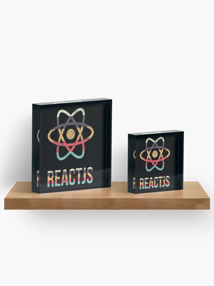 Thumbnail 3 von 5, Acrylblock, ReactJS Framework JavaScript designt und verkauft von vladocar.