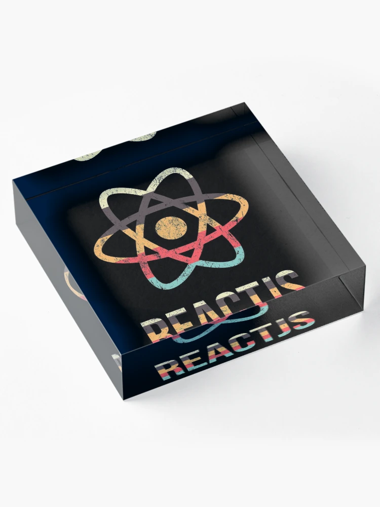 Thumbnail 4 von 5, Acrylblock, ReactJS Framework JavaScript designt und verkauft von vladocar.