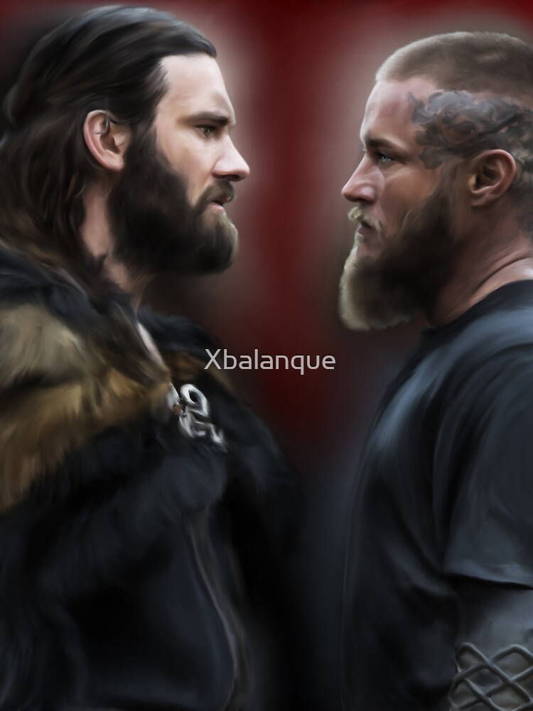 Thumbnail 3 of 3, Scarf, Rollo and Ragnar designed and sold by Xbalanque.