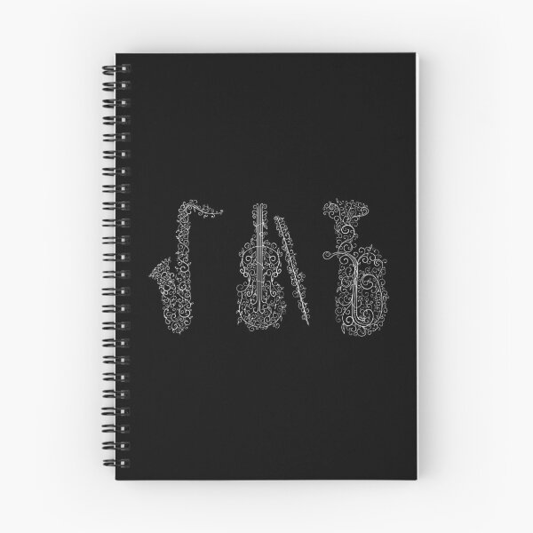 Item preview, Music floral pattern. designed and sold by emphatic.