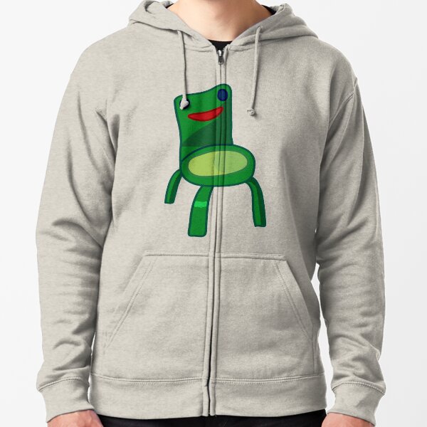 Silla Froggy Animal Crossing Sudadera con capucha y cremallera