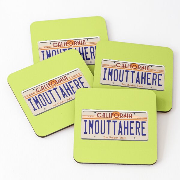 Item preview, I'm Outta Here California designed and sold by Lawrence Baird.