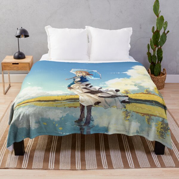 Violet Evergarden 3 Throw Blanket