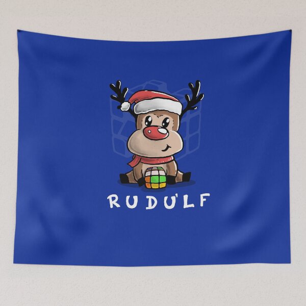 Artikelvorschau, Speed Cubing Weihnachten Rudolf entworfen und verkauft von swiftcubing.