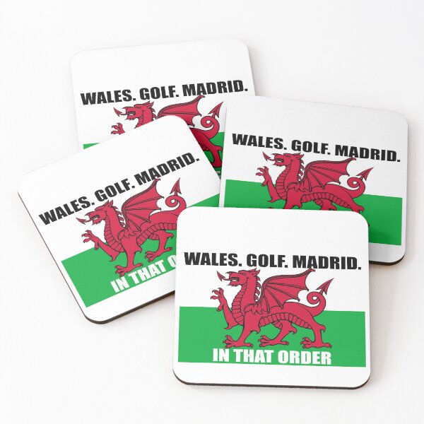 Item preview, Wales Golf Madrid In that Order designed and sold by NekoTshirt.