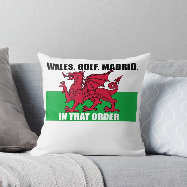 Item preview, Wales Golf Madrid In that Order designed and sold by NekoTshirt.