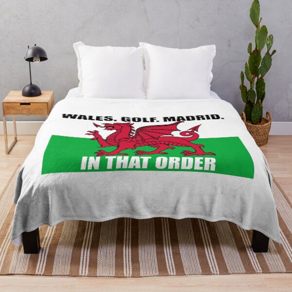 Item preview, Wales Golf Madrid In that Order designed and sold by NekoTshirt.