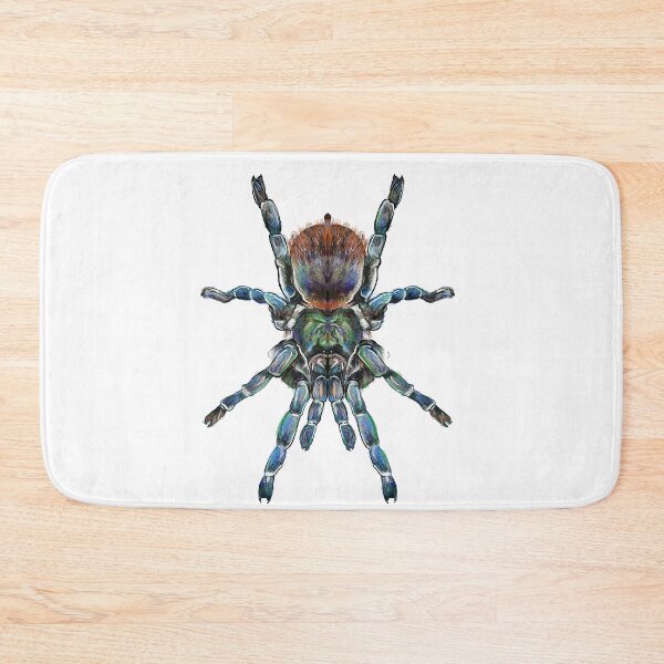 Item preview, Bottlegreen Blue Tarantula  designed and sold by EdenWrayArt.