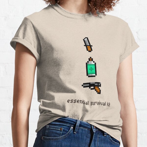 ESSENTIAL SURVIVAL KIT Camiseta clásica