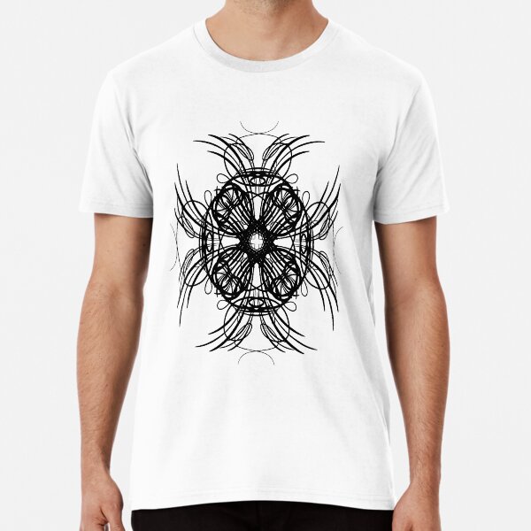 Funny Comic T-Shirt Griffin Flowers Premium T-Shirt