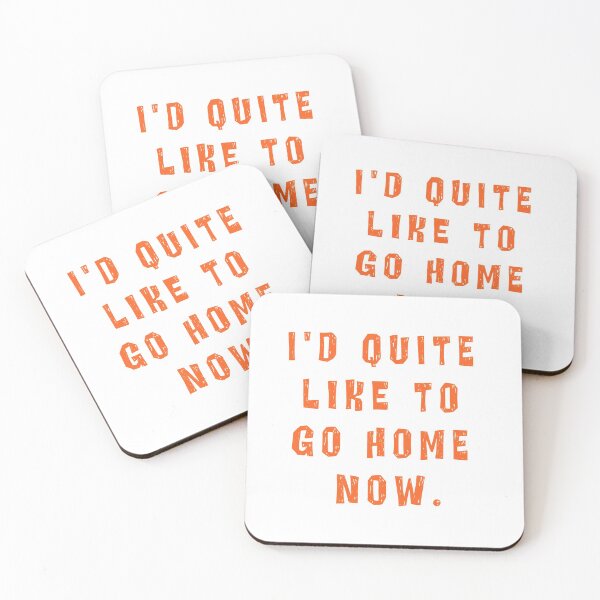 Item preview, id quite like to go home now - orange designed and sold by shaunaramsay.