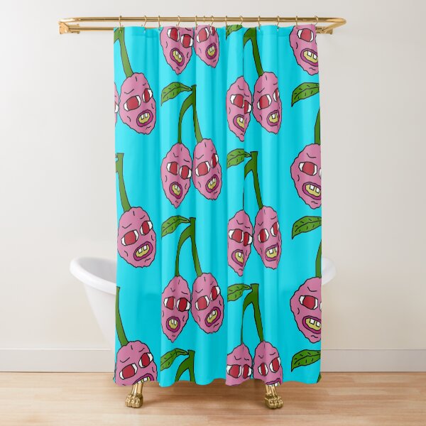 Cherry Bombs Shower Curtain