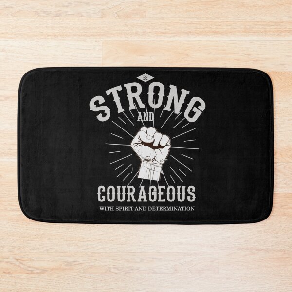 Item preview, Strong and Courageous, Spirit and Determination designed and sold by wordsonly.